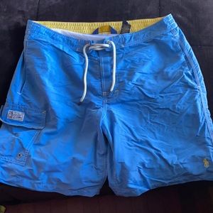 Polo Ralph Lauren light blue medium bathing suit